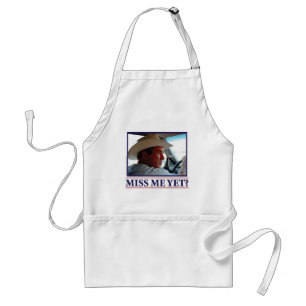 George W Bush Miss Me Yet? Standard Apron