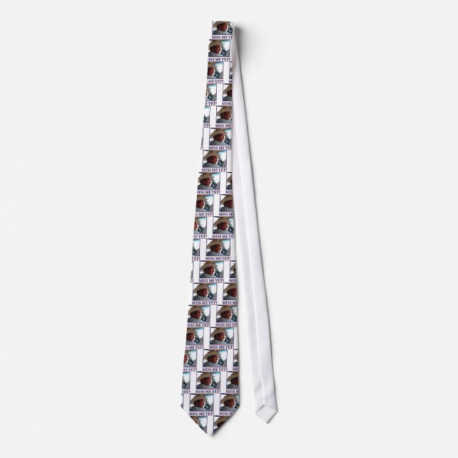 George W Bush Miss Me Yet? Tie (Front)