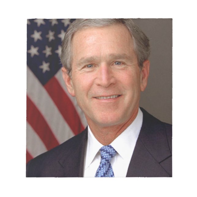 George W Bush Notepad (Front)