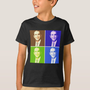 George W Bush Pop Art T-Shirt