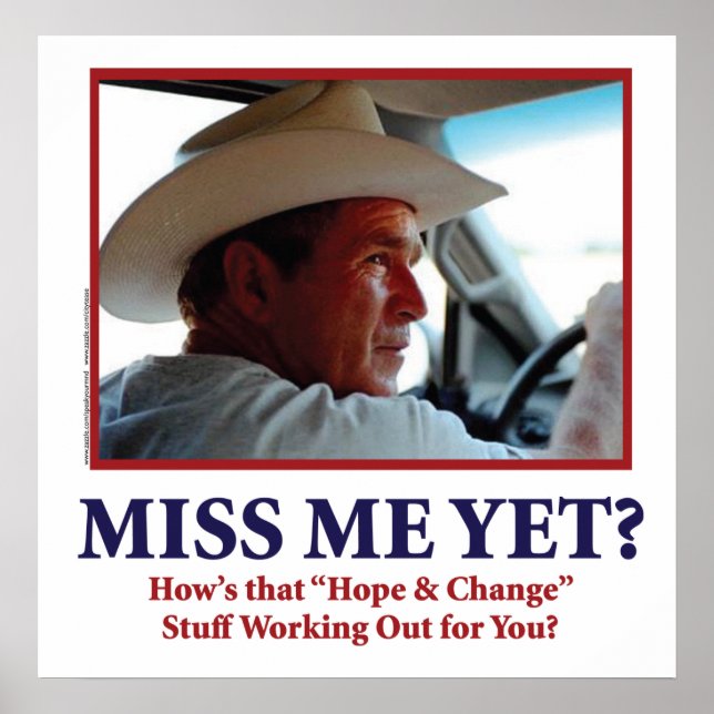 George W. Bush Poster (Front)