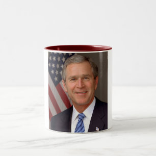 George W. Bush Two-Tone Coffee Mug