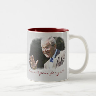 George W. Bush Two-Tone Coffee Mug