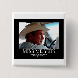 GEORGE-W-HOPE 15 CM SQUARE BADGE