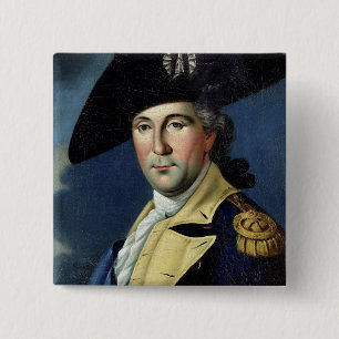 George Washington 15 Cm Square Badge