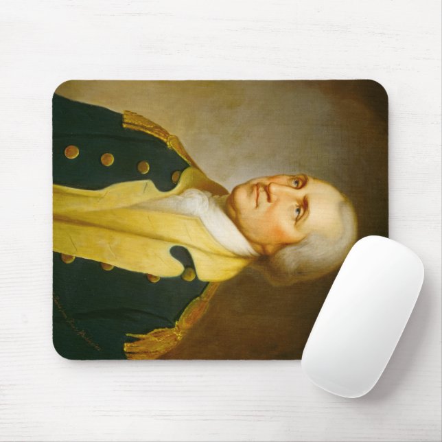 George Washington, 1859 by Rembrandt Peale Mouse Mat (With Mouse)