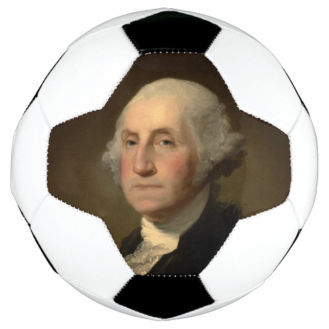 George Washington 1st American President by Stuart Football (Front)