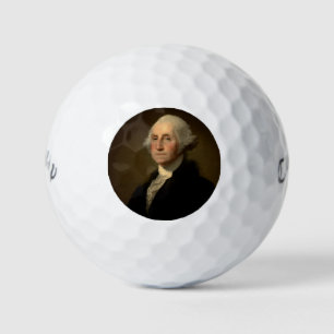 George Washington 1st American President by Stuart Golf Balls