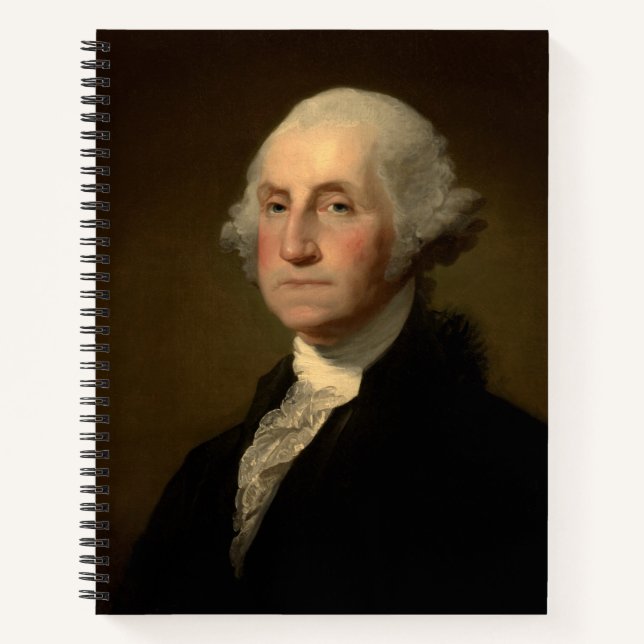 George Washington 1st American President by Stuart Notebook (Front)