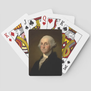 George Washington 1st American President by Stuart Playing Cards