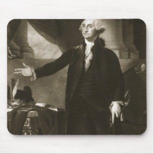 George Washington, 1st President of the United Sta Mouse Mat