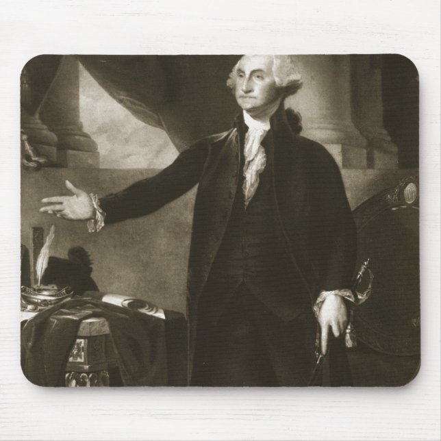 George Washington, 1st President of the United Sta Mouse Mat (Front)