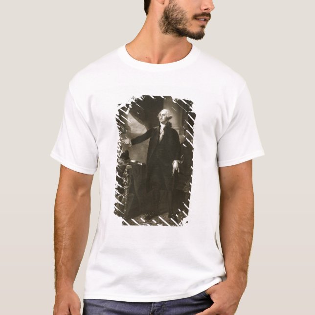 George Washington, 1st President of the United Sta T-Shirt (Front)