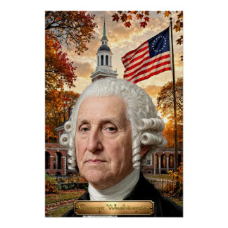 George Washington: 1st President of the US Poster