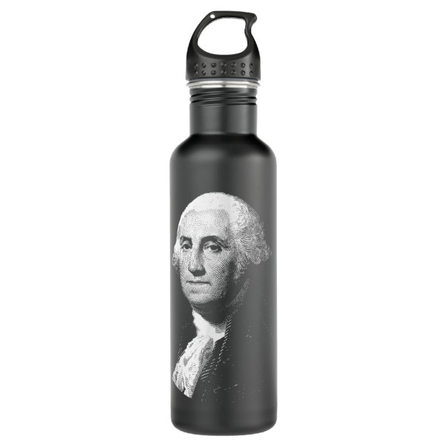 George Washington 710 Ml Water Bottle (Front)