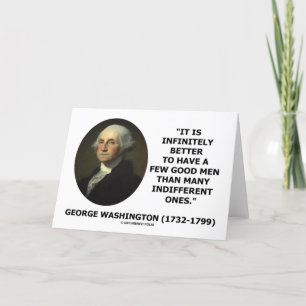 George Washington A Few Good Men Quote Card