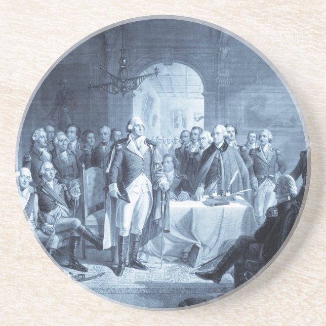 George Washington and His Generals coaster (Front)