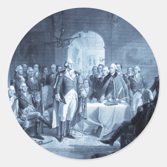 George Washington and His Generals stickers (Front)