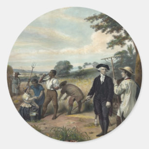 George Washington as a Farmer stickers