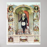 George Washington as a Freemason