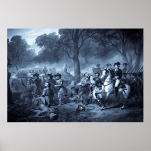 George Washington as a Soldier poster/print Poster