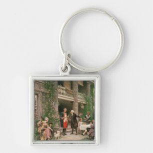 George Washington at Bartram's Garden Key Ring
