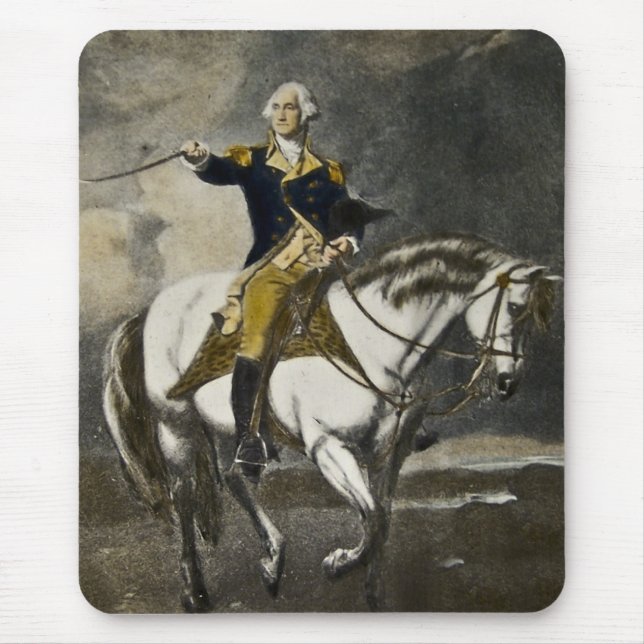George Washington at Trenton Mouse Mat (Front)
