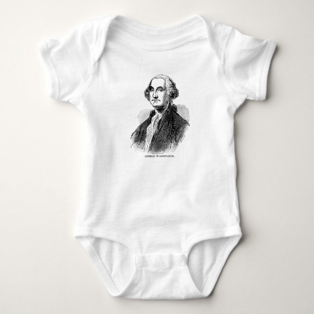 George Washington Baby Bodysuit (Front)