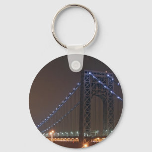George Washington Bridge Key Ring