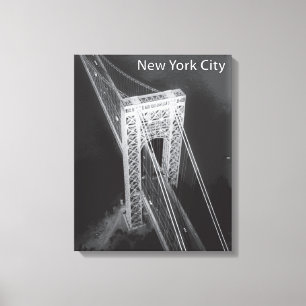 George Washington Bridge New York City Canvas Print