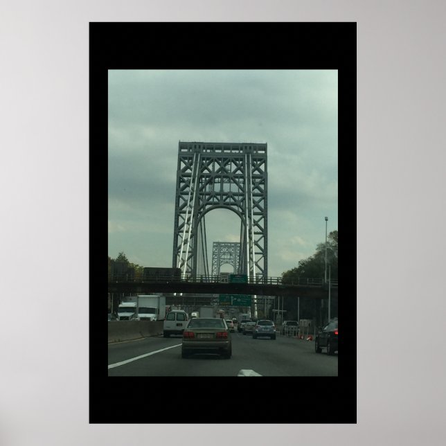 George Washington Bridge Photo Poster (Front)