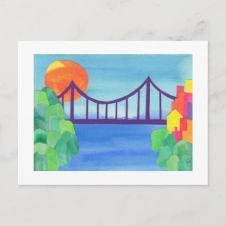 George Washington Bridge Postcard