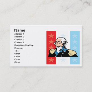 George Washington Business Card