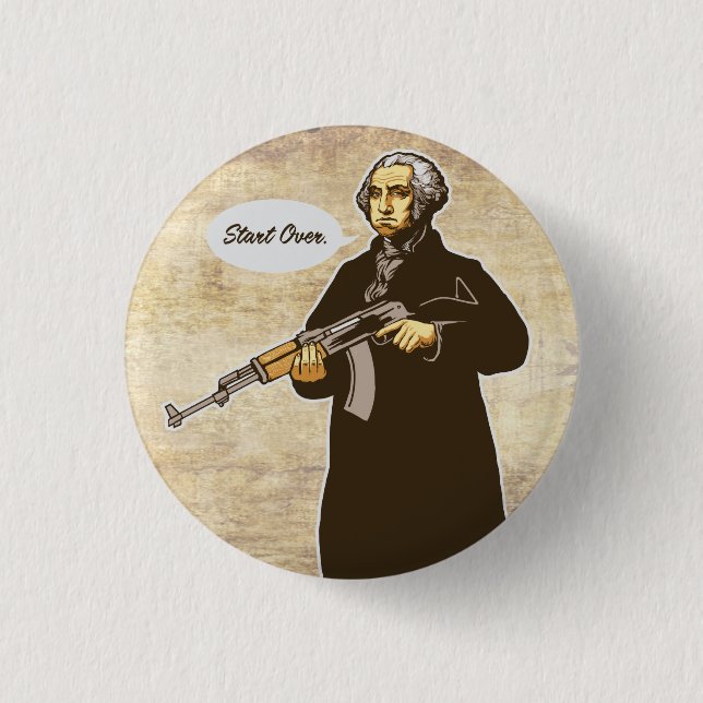 George Washington Button (Front)