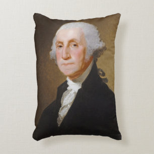 George Washington, c.1821 (oil on canvas) Decorative Cushion