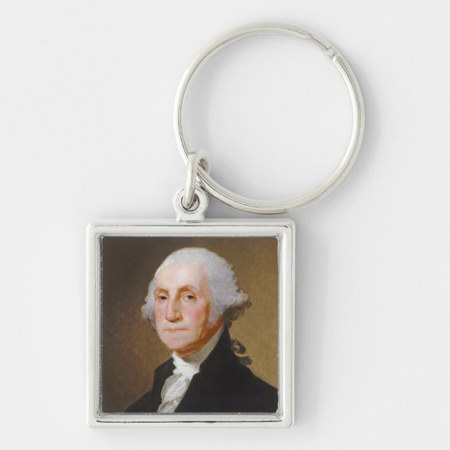 George Washington, c.1821 (oil on canvas) Key Ring (Front)