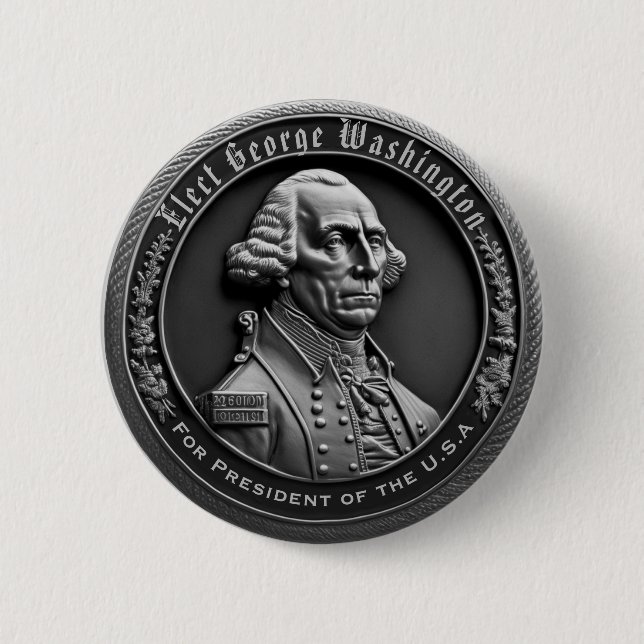 George Washington Campaign Button (Front)