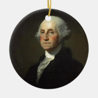 George Washington Ceramic Tree Decoration