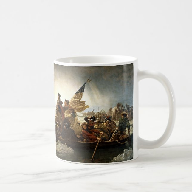 George Washington Crosses The Delaware River Coffee Mug (Right)