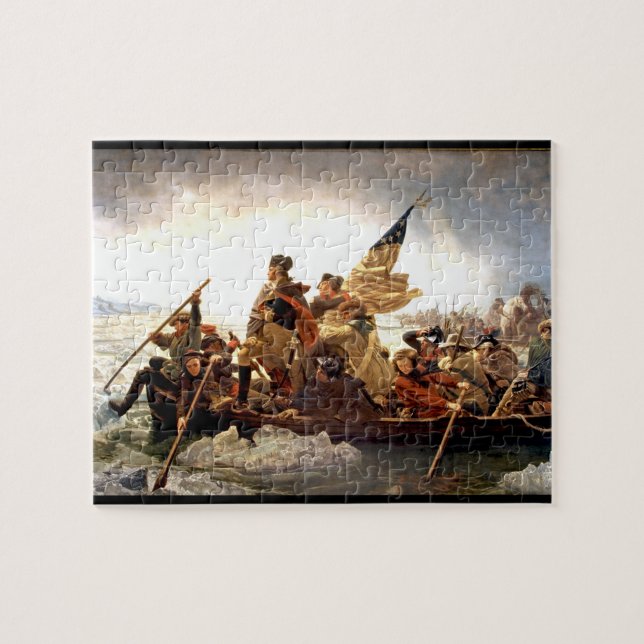 George Washington Crossing Delaware Jigsaw Puzzle (Horizontal)
