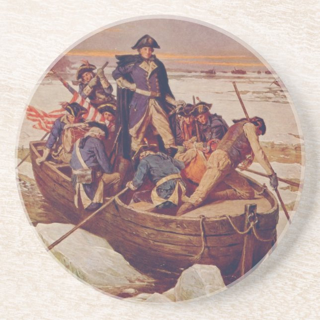 George Washington Crossing the Delaware River Coaster (Front)