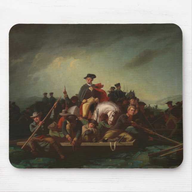 George Washington Crossing the Delaware River Mouse Mat (Front)