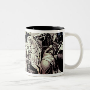 George Washington crossing the Delaware Two-Tone Coffee Mug