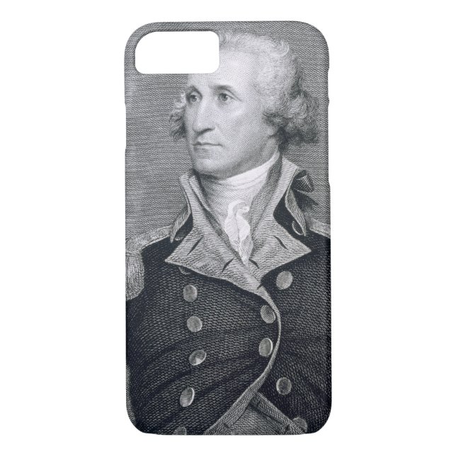 George Washington, engraved by Asher Brown Durand Case-Mate iPhone Case (Back)