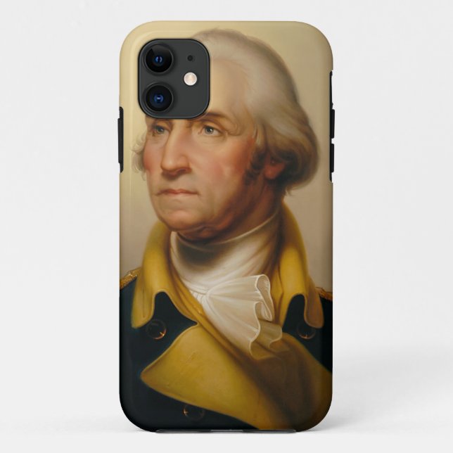 George Washington, First U.S. President Case-Mate iPhone Case (Back)