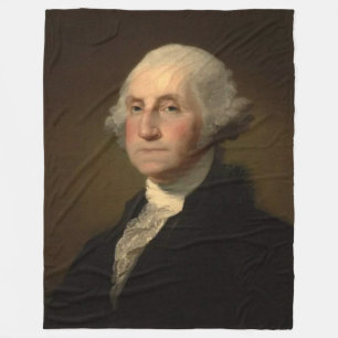 GEORGE WASHINGTON FLEECE BLANKET
