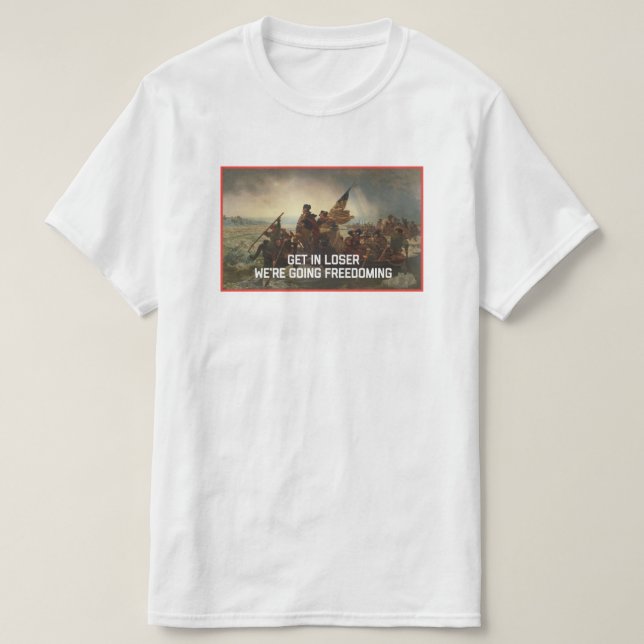 George Washington Freedom / Patriotic T-Shirt (Design Front)