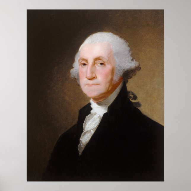 George Washington - Gilbert Stuart Fine Art Poster (Front)