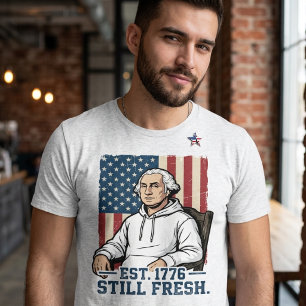 George Washington Glow-Up 250th Anniversary T-Shirt