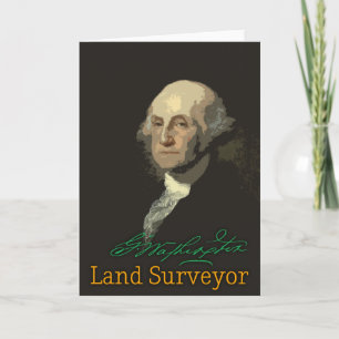 George Washington Greeting Card